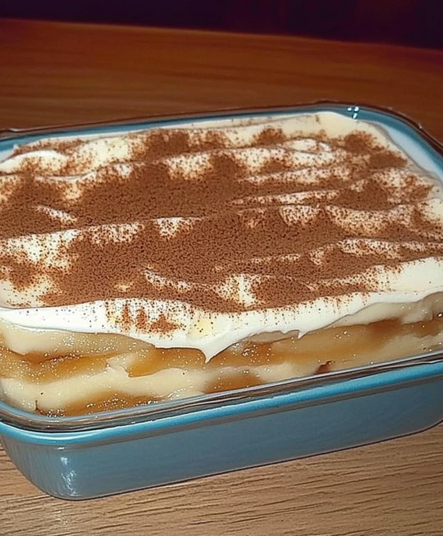 Apfel Zimt Tiramisu